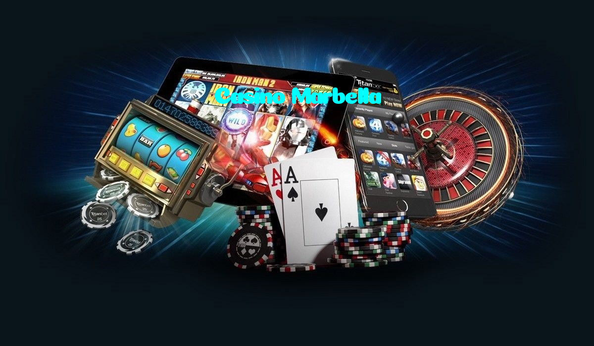Casino Marbella casino presented on mobile device in Pakistan with slots and live games